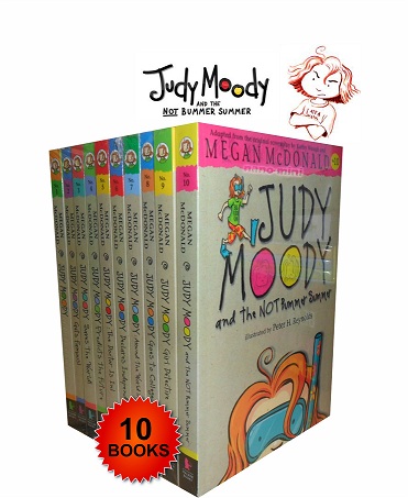 Judy Moody Collection 10 Books Set by Megan McDonald