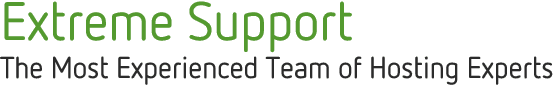 Extreme Support. The Most Experienced Team of Hosting Experts